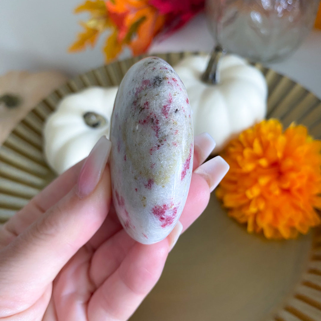 Cinnabrite Palm Stone 
