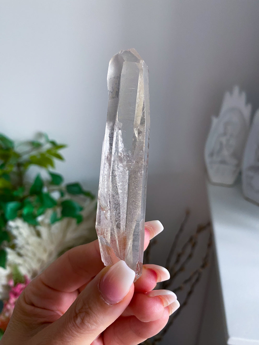 Laser Clear Quartz Wand #1