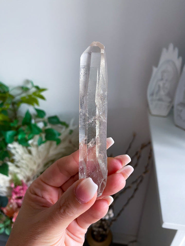 Laser Clear Quartz Wand #1