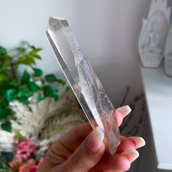 Laser Clear Quartz Wand #1