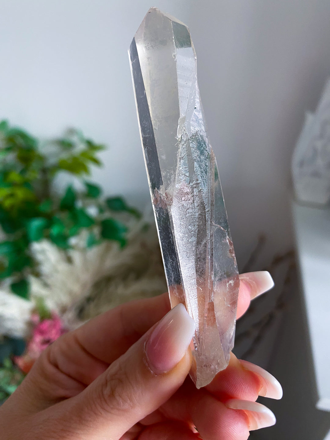 Laser Clear Quartz Wand #1