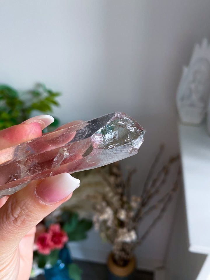 Laser Clear Quartz Wand #1