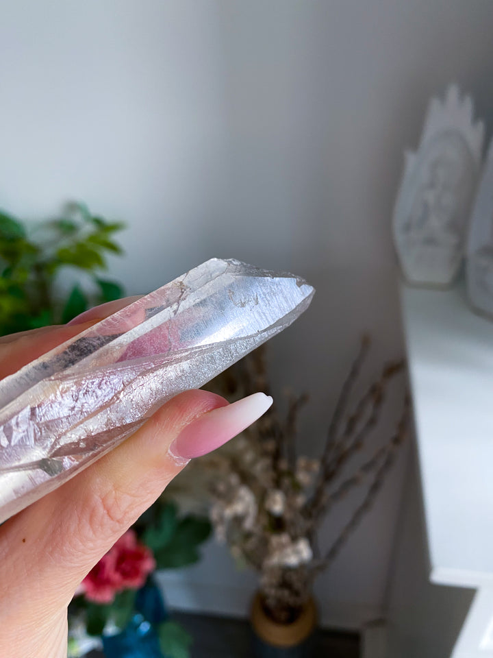 Laser Clear Quartz Wand #1