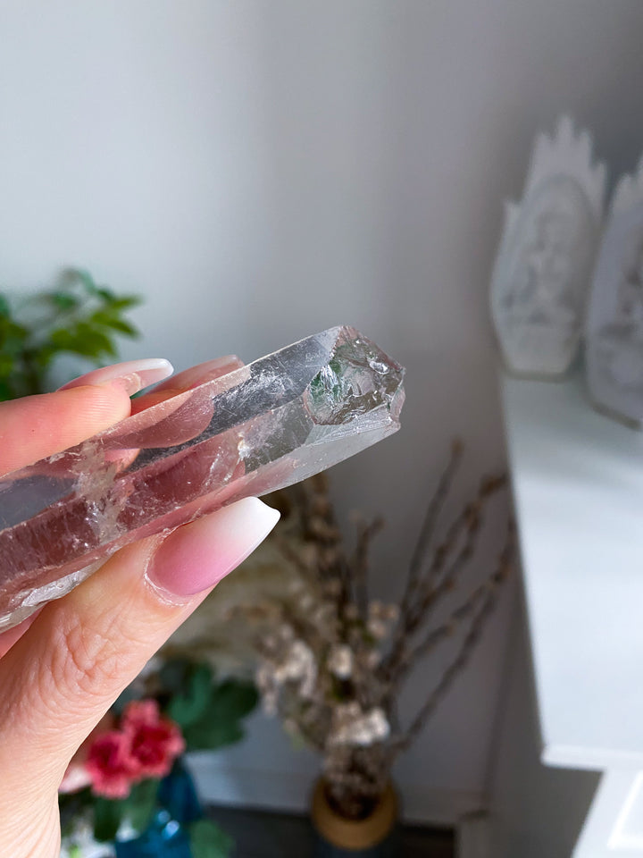 Laser Clear Quartz Wand #1