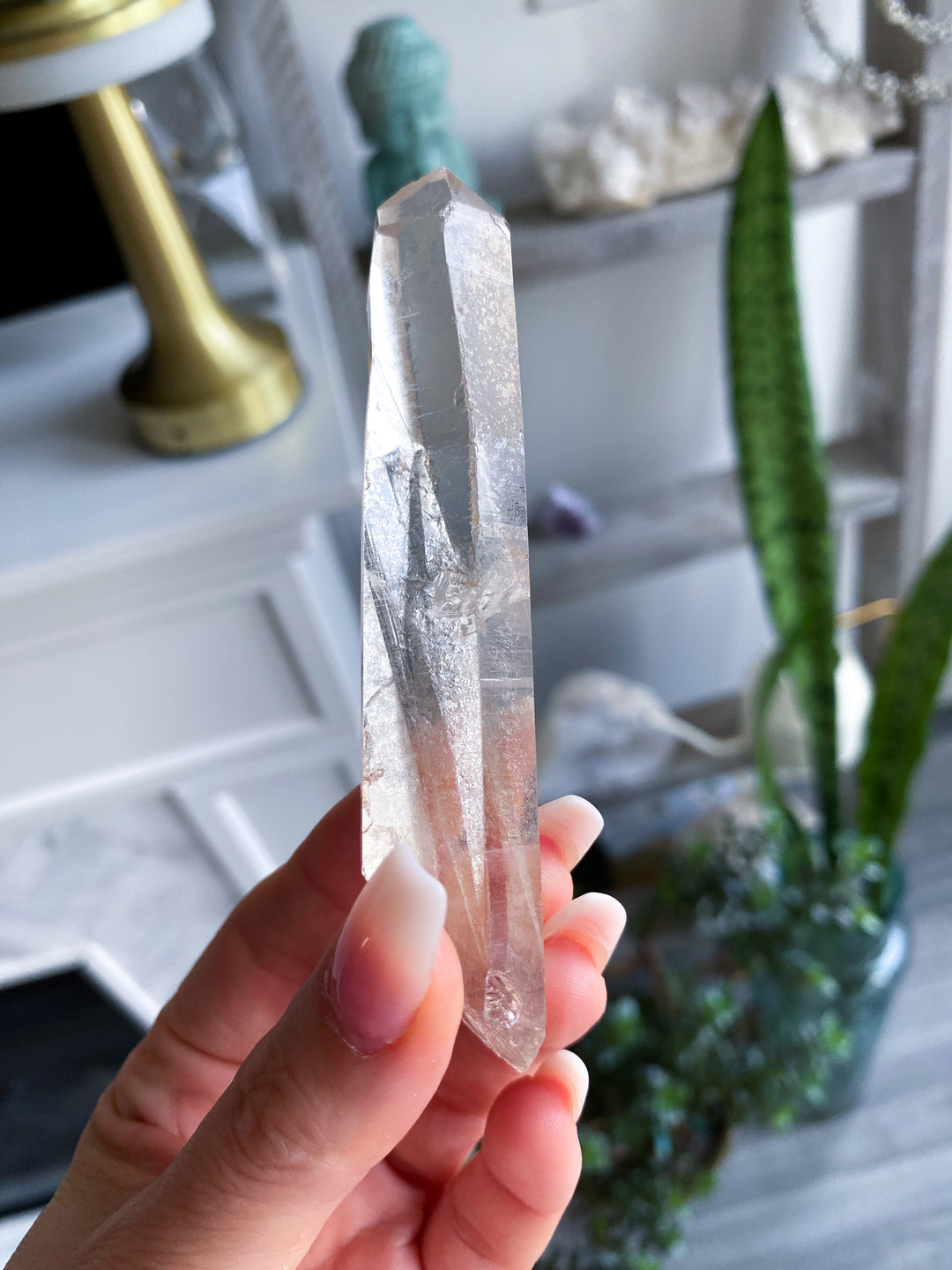 Laser Clear Quartz Wand #1