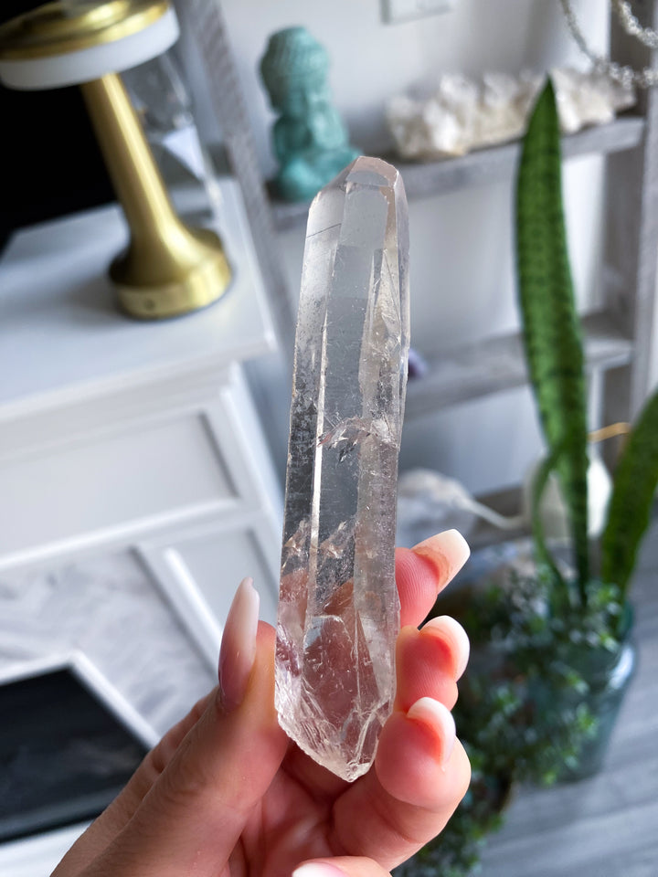 Laser Clear Quartz Wand #1