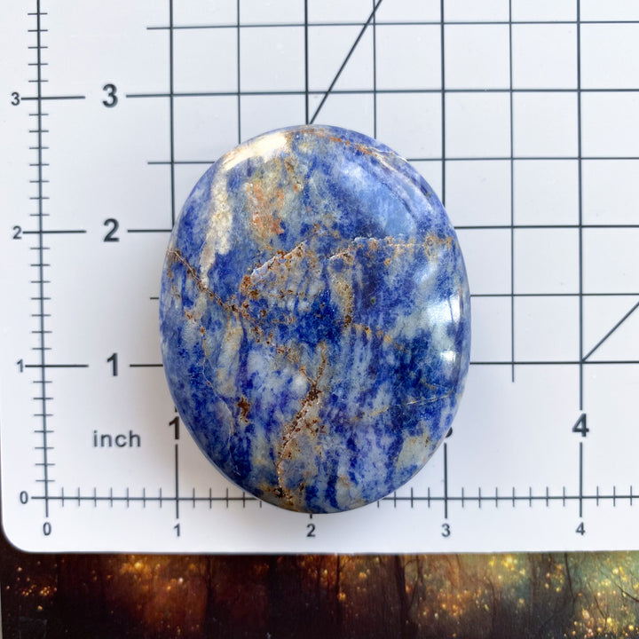 Sodalite Palm Stone 