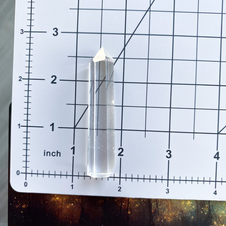 Slim Clear Quartz Tower 
