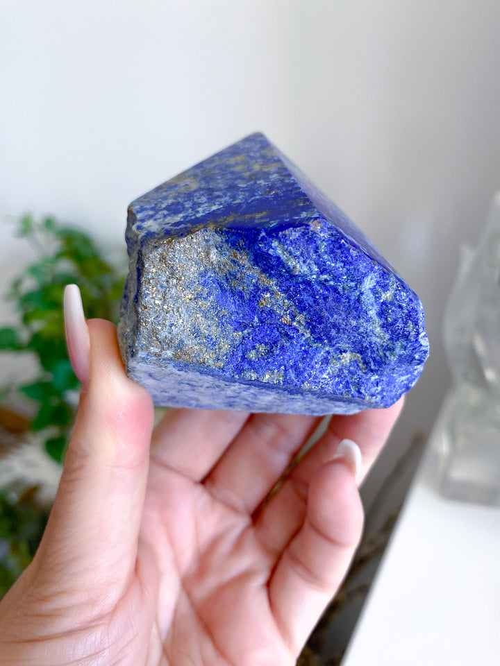 Lapis Lazuli Top Polish Point 