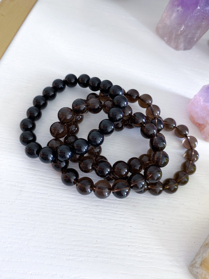 AAA Quality Smokey Quartz 8MM Bracelet