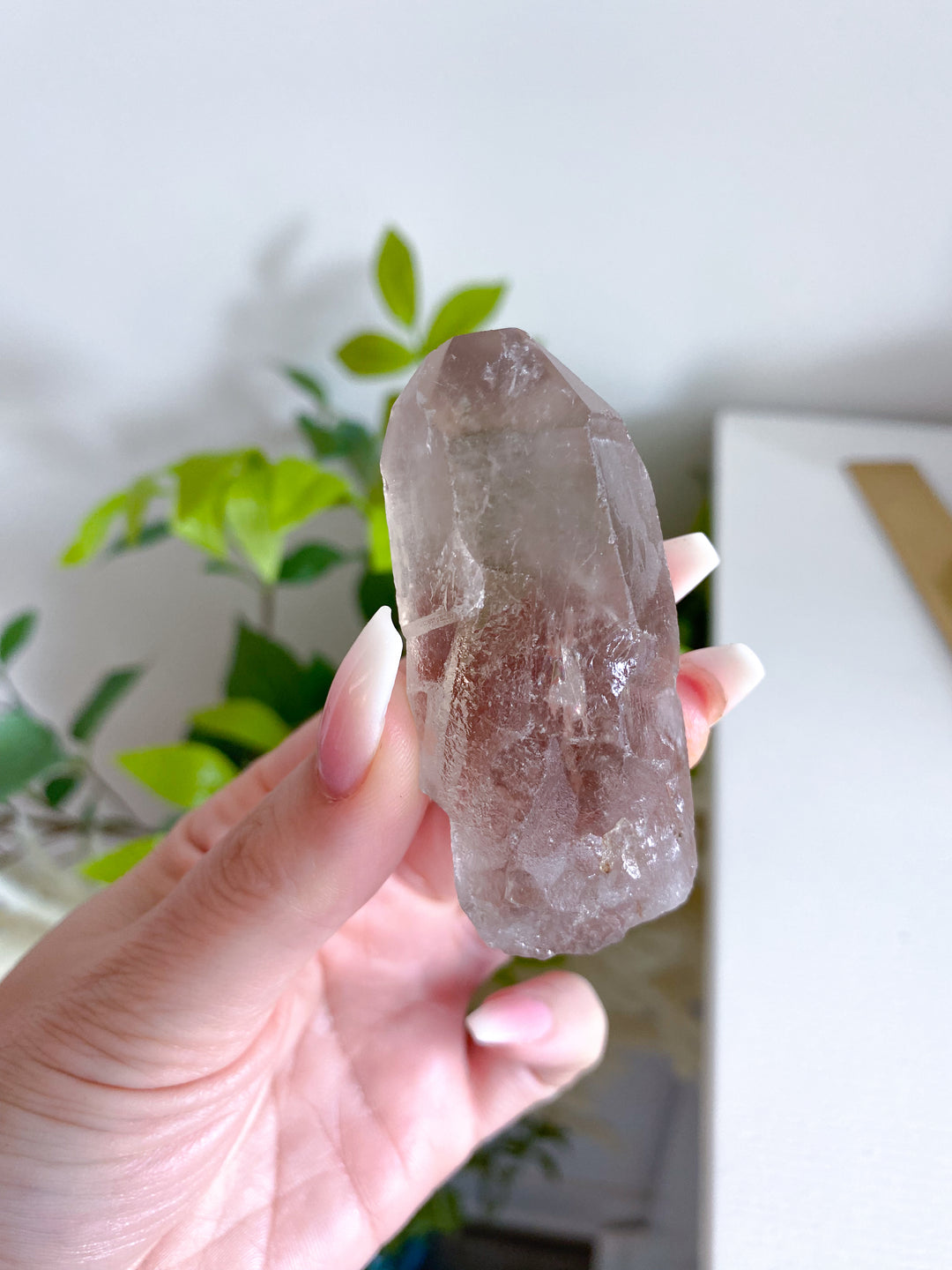 Natural Smokey Quartz Point 3"
