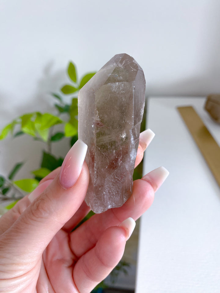 Natural Smokey Quartz Point 3"