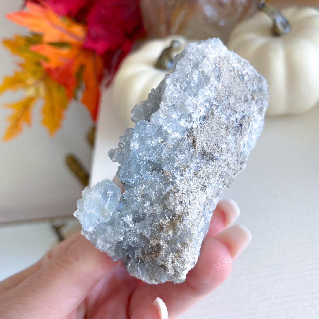 Sparkly Celestite Cluster 