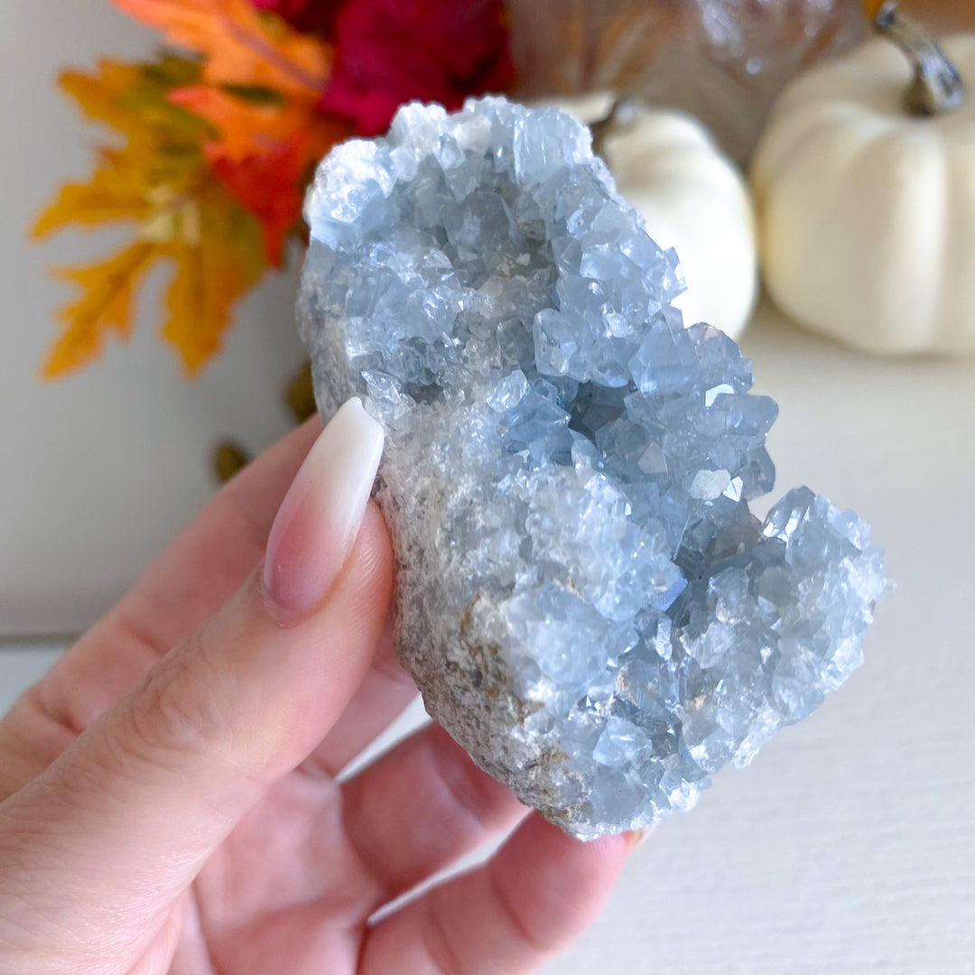Sparkly Celestite Cluster 