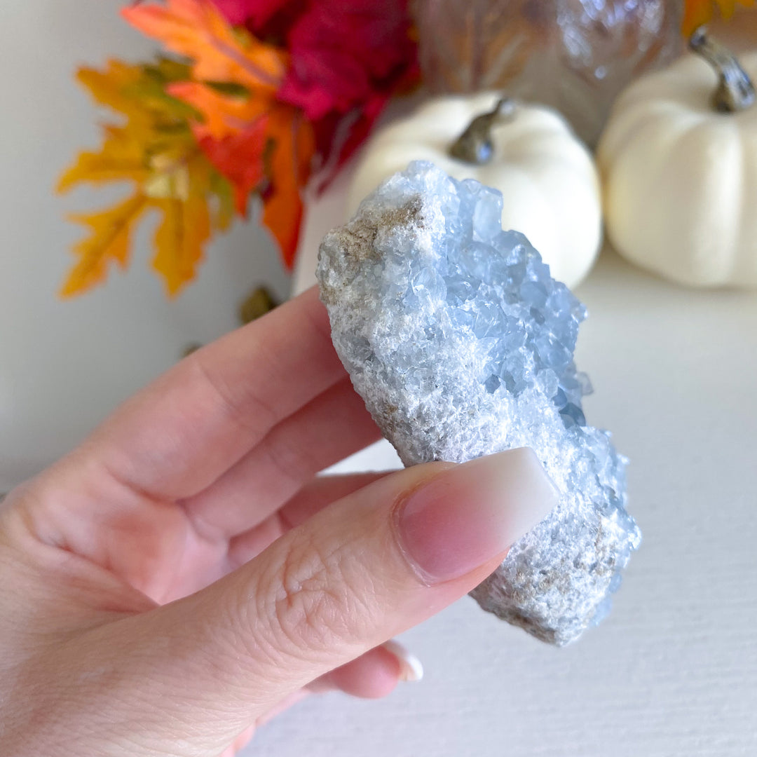 Sparkly Celestite Cluster 