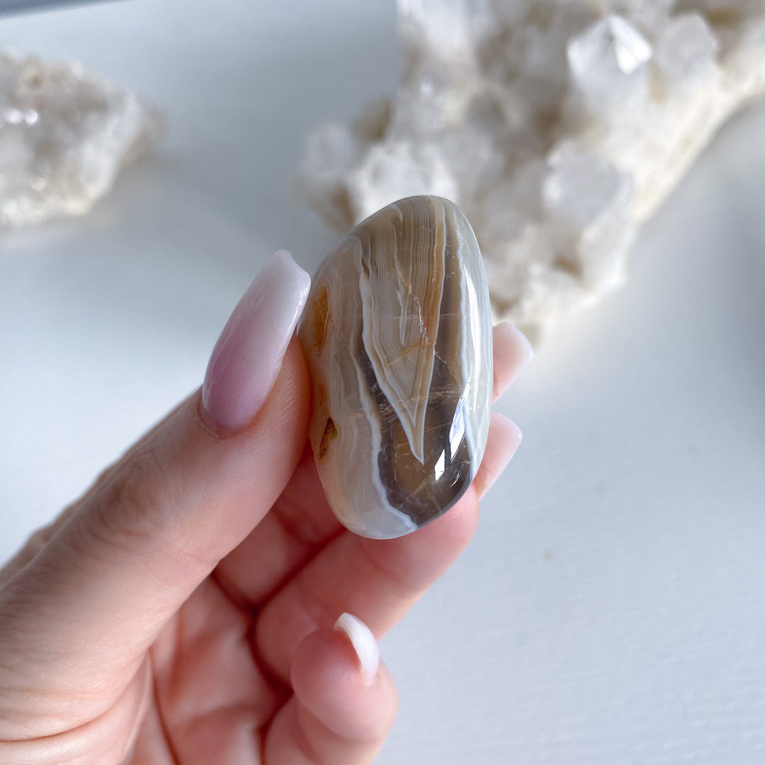 Botswana Agate Pebble Stone