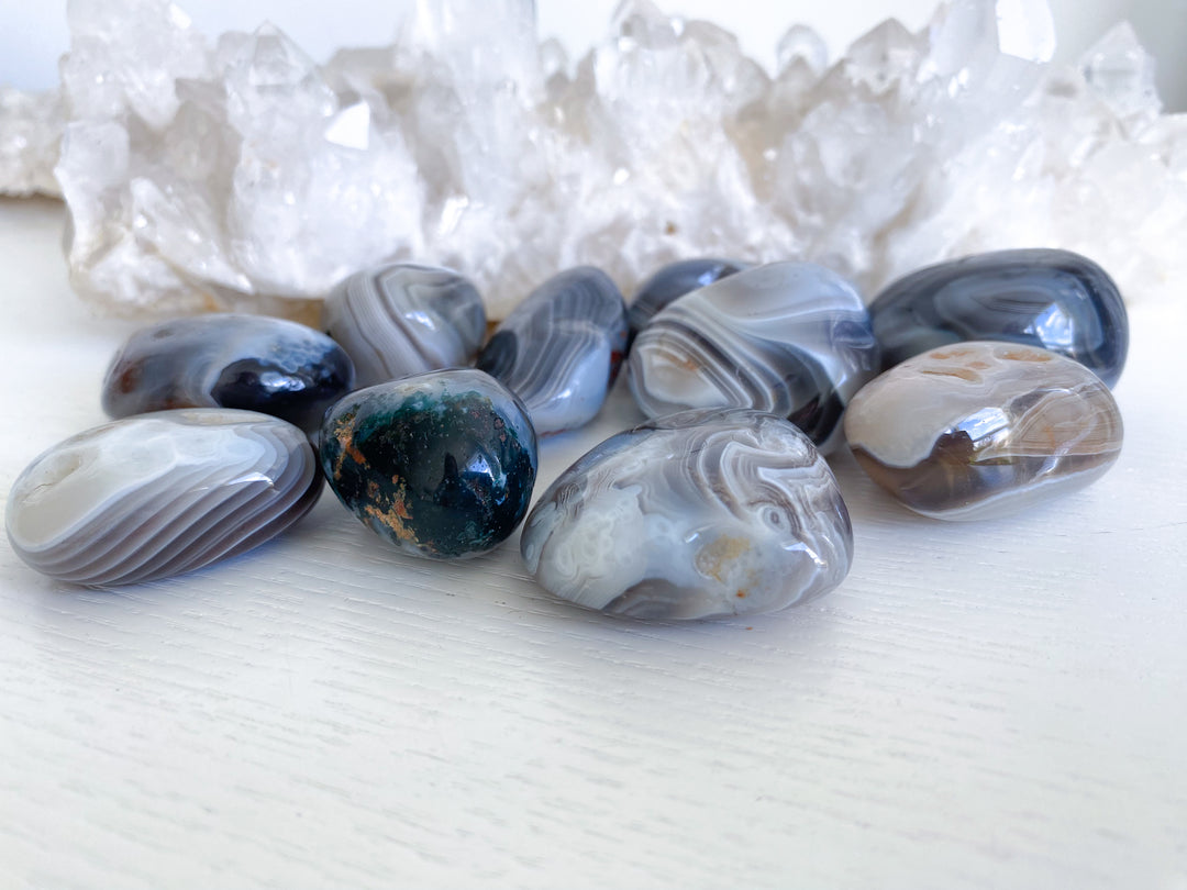 Botswana Agate Pebble Stone