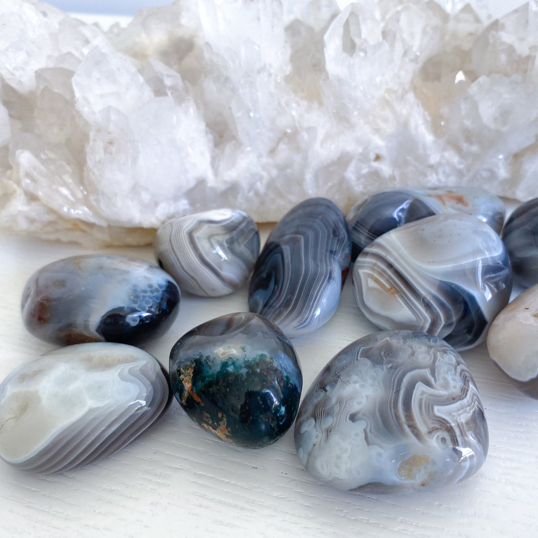 Botswana Agate Pebble Stone