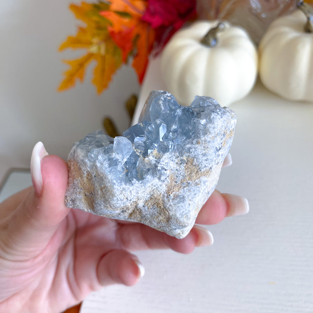 Small Gemmy Celestite Cluster 
