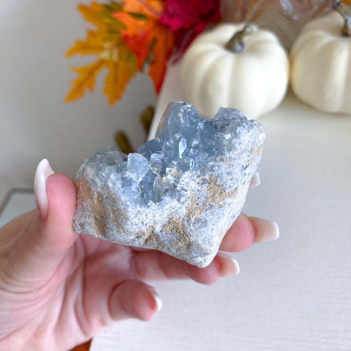 Small Gemmy Celestite Cluster 