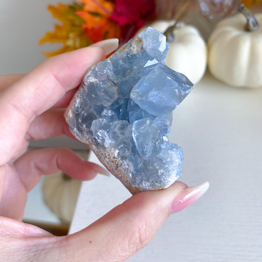 Small Gemmy Celestite Cluster 