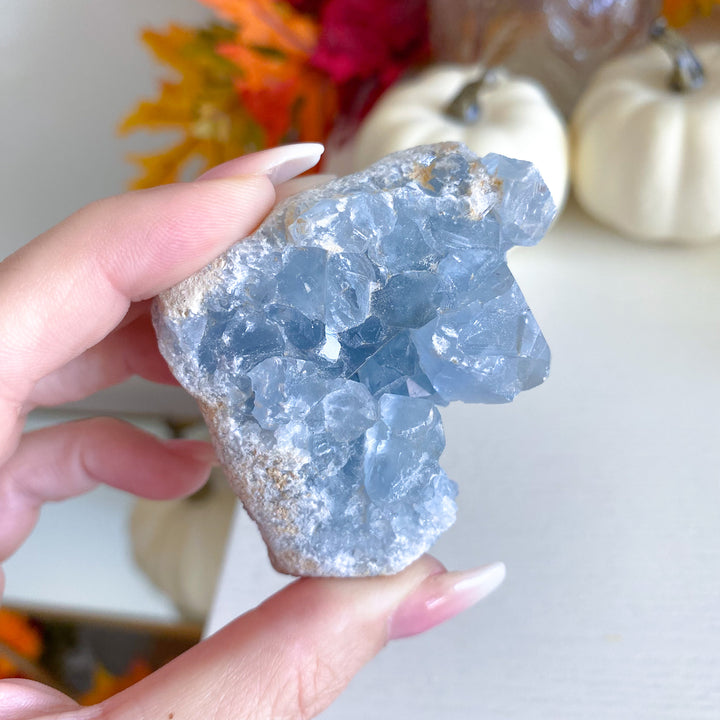 Small Gemmy Celestite Cluster 