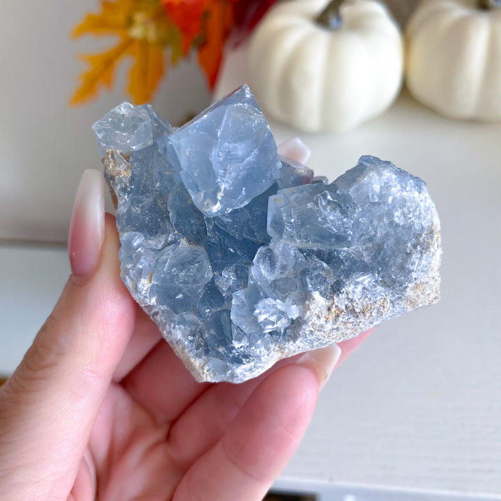 Small Gemmy Celestite Cluster 