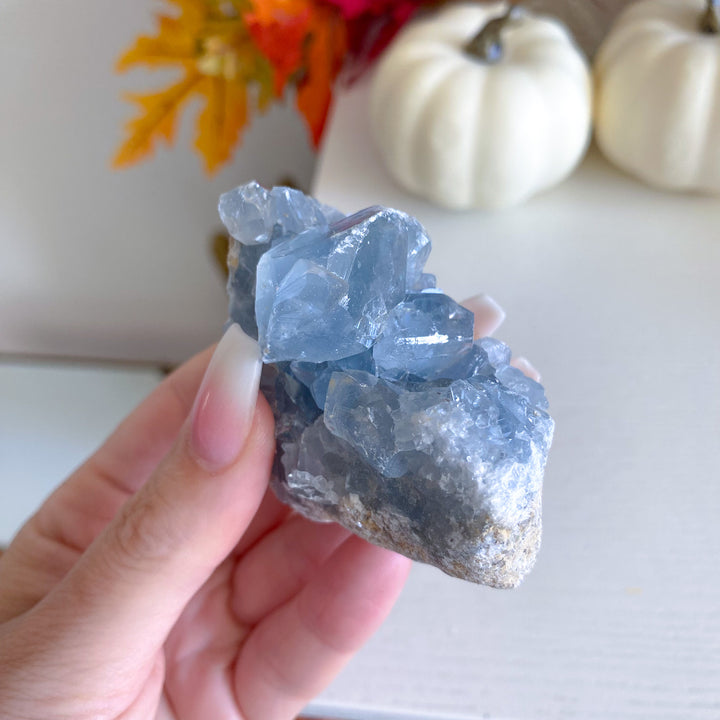 Small Gemmy Celestite Cluster 
