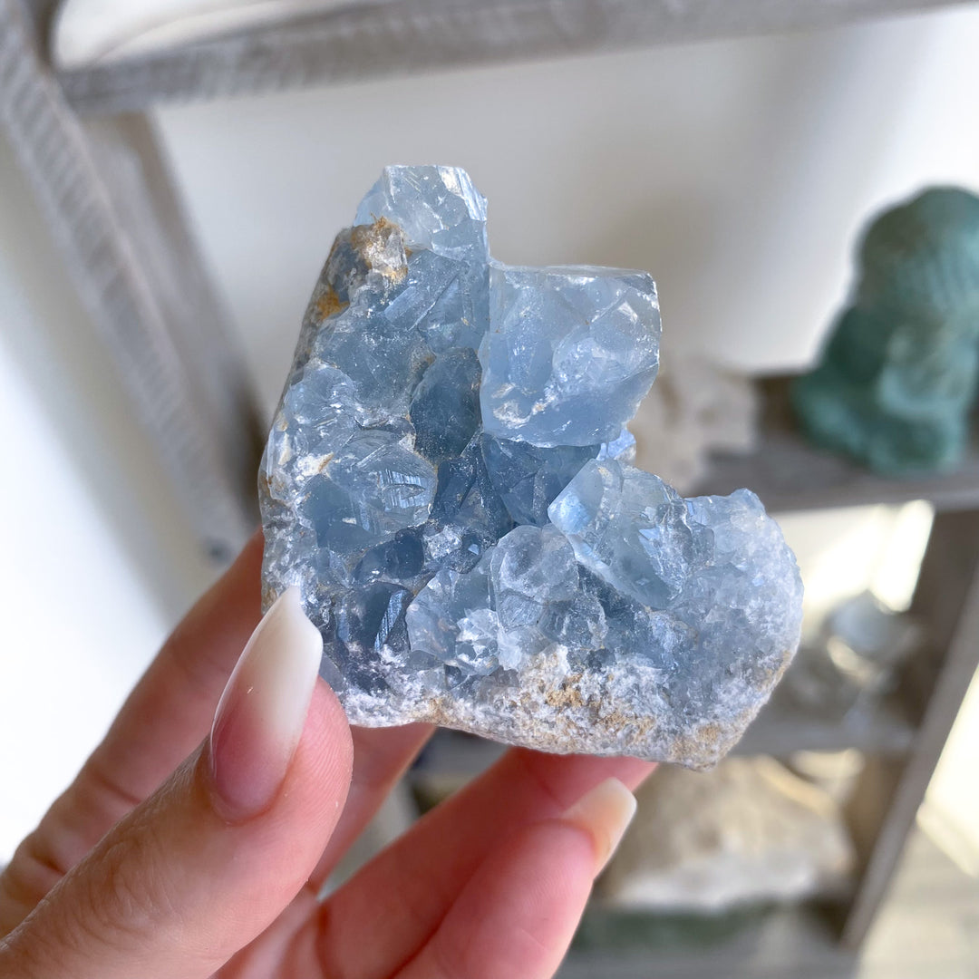 Small Gemmy Celestite Cluster 