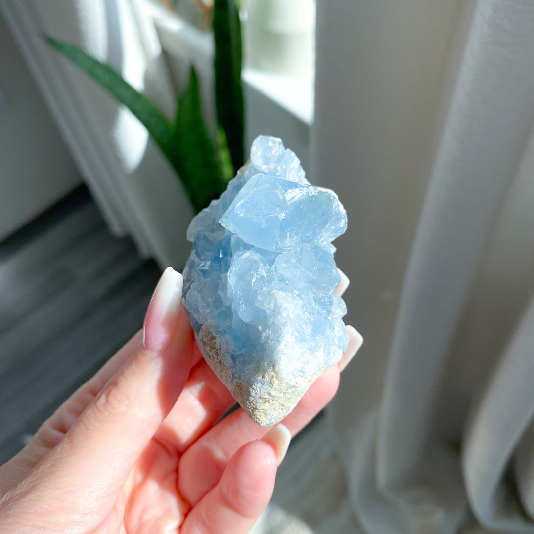 Small Gemmy Celestite Cluster 