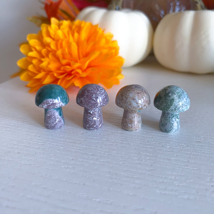Ocean Jasper Mini Mushroom