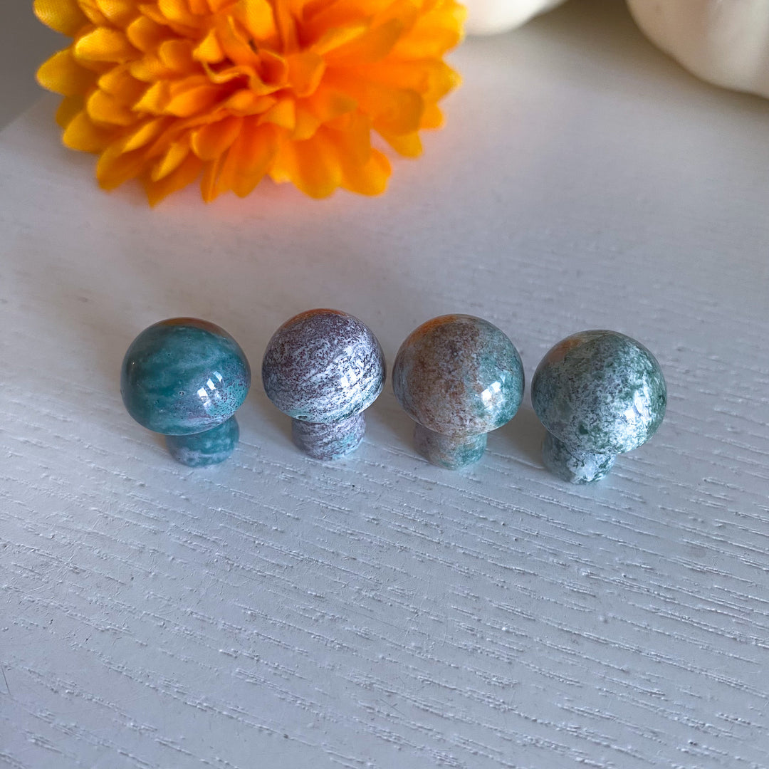 Ocean Jasper Mini Mushroom