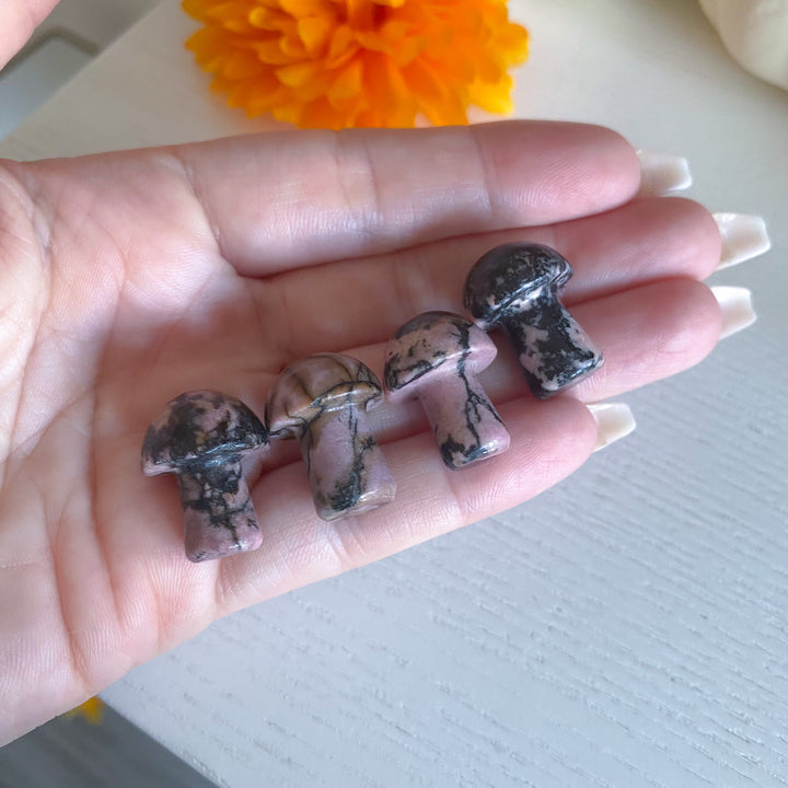 Rhodonite Mini Mushroom
