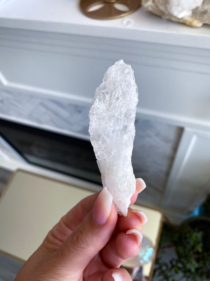 Small Rough Morganite Wand 