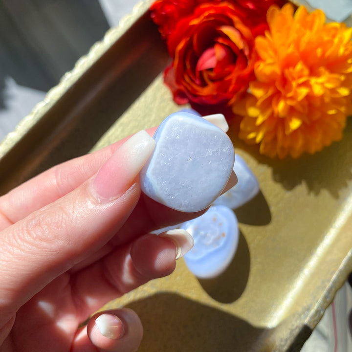 Blue Chalcedony Tumble