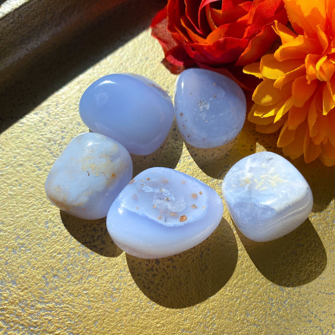 Blue Chalcedony Tumble