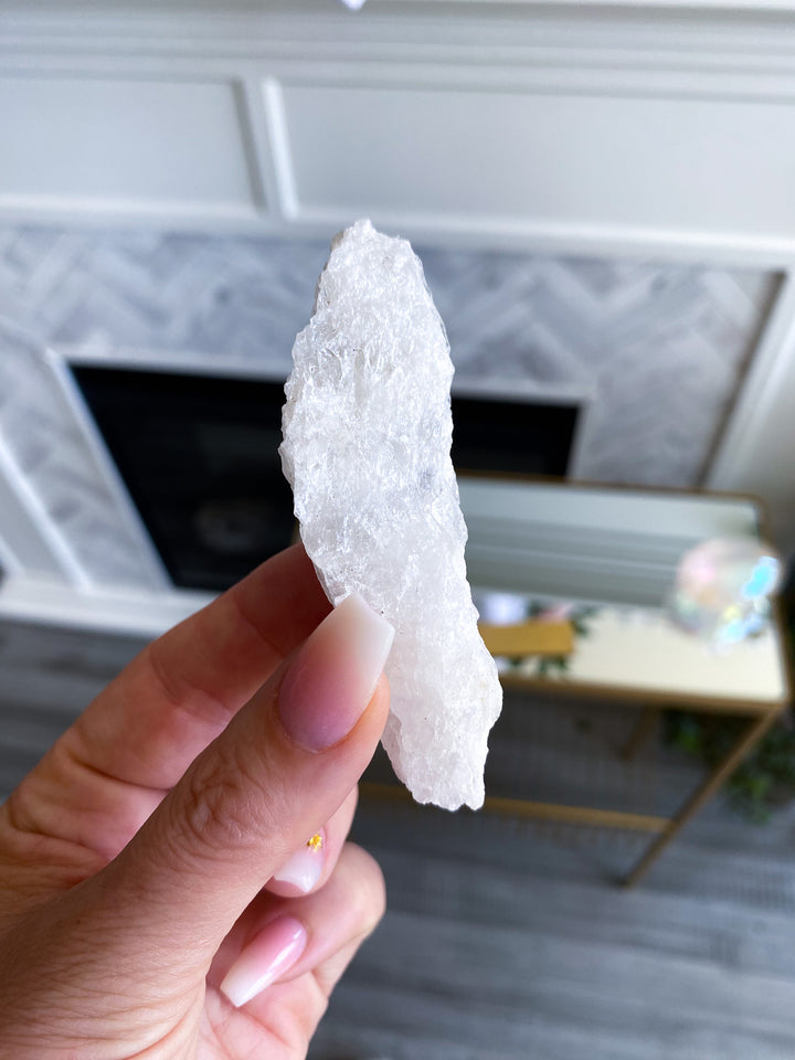 Small Rough Morganite Wand 