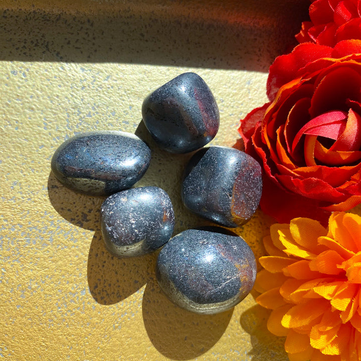 Indian Hematite Tumble