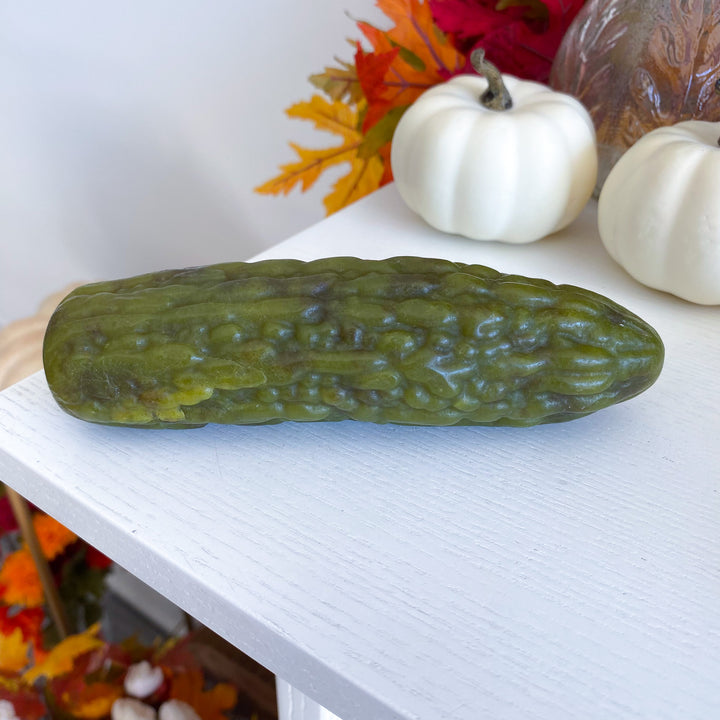 Large Green Jade Pickle