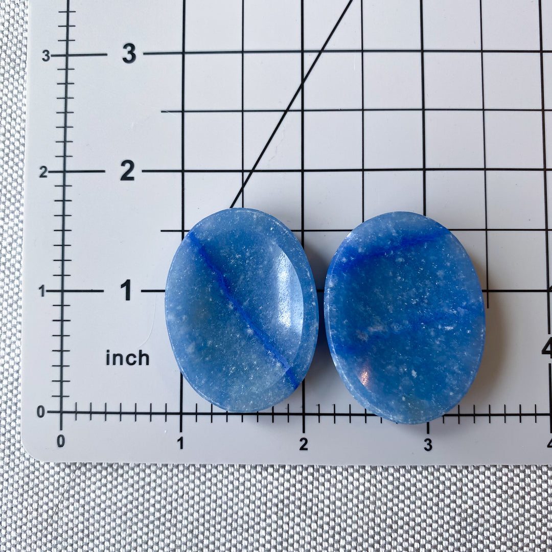 Dumortierite Worry Stone