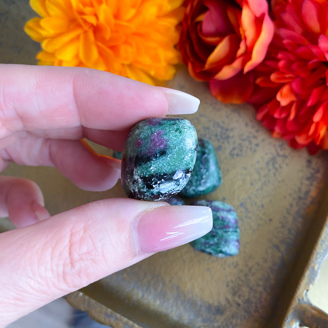 Ruby Zoisite Tumble
