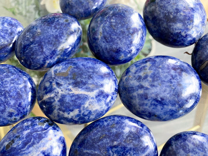 Sodalite Palm Stone