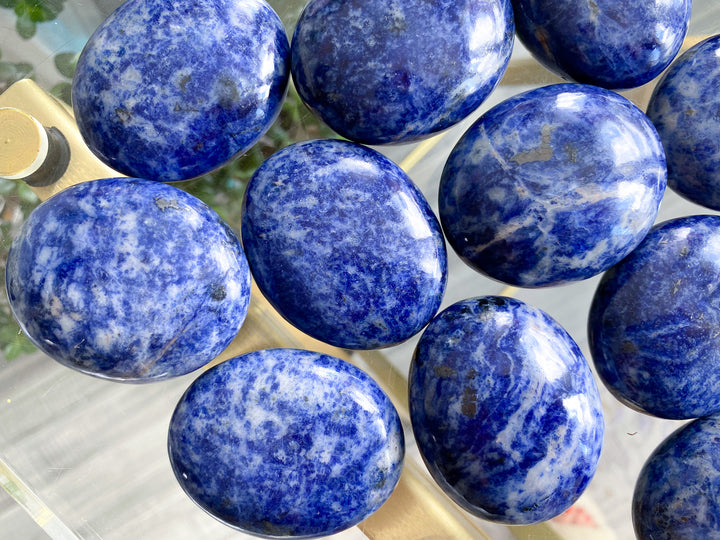 Sodalite Palm Stone