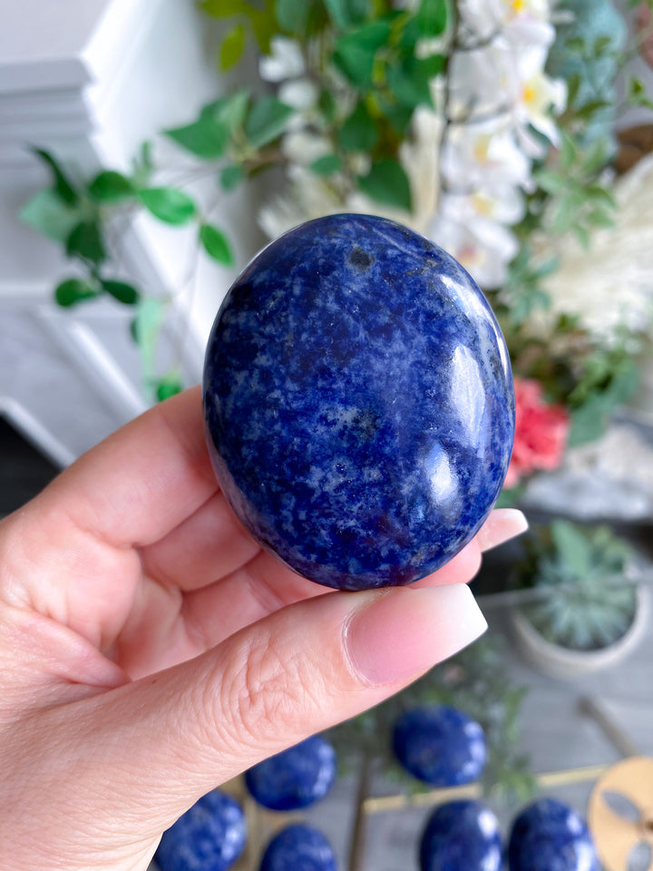 Sodalite Palm Stone