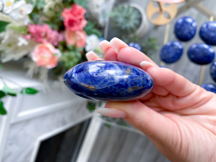 Sodalite Palm Stone