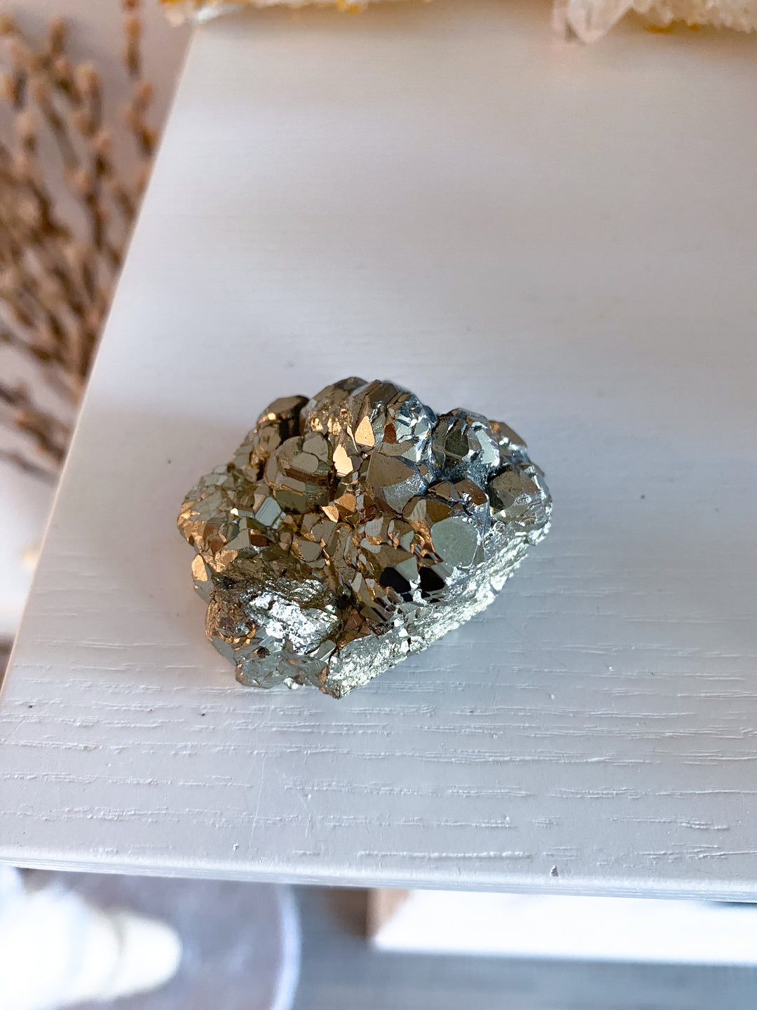 Wealth: Shiny, Unique Pyrite Cluster #1