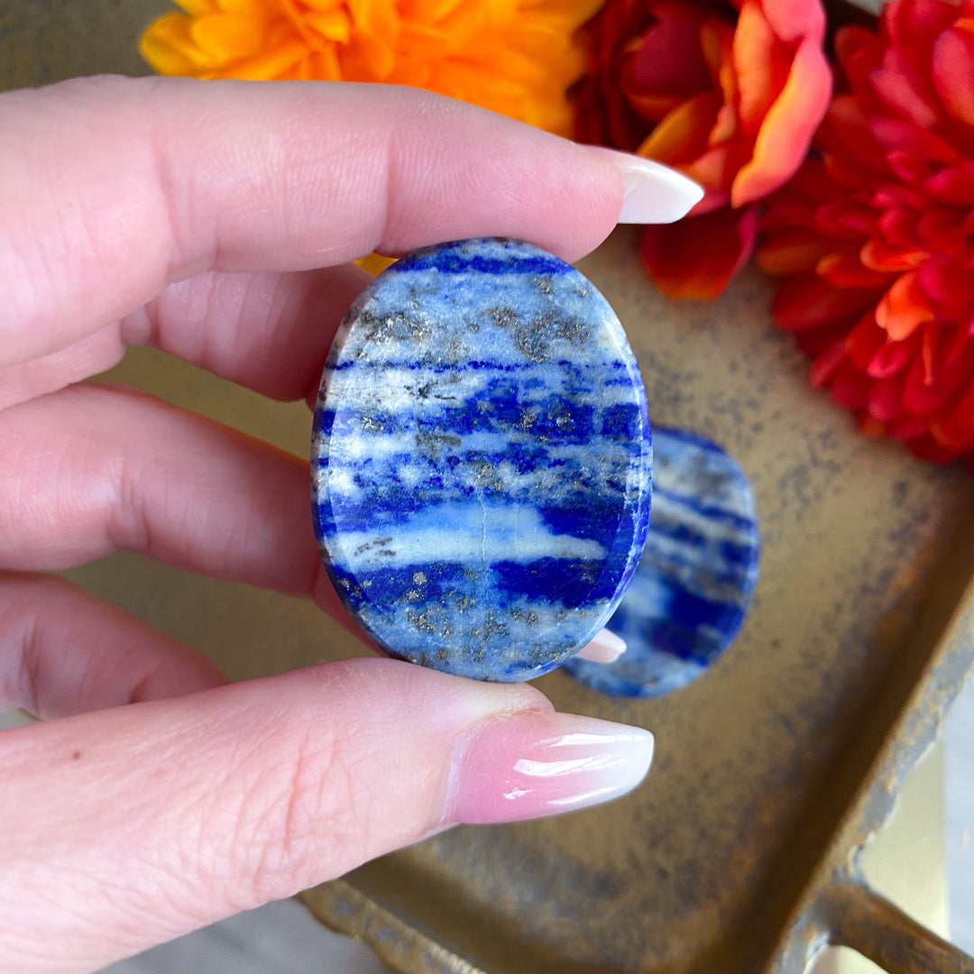 Lapis Lazuli Worry Stone