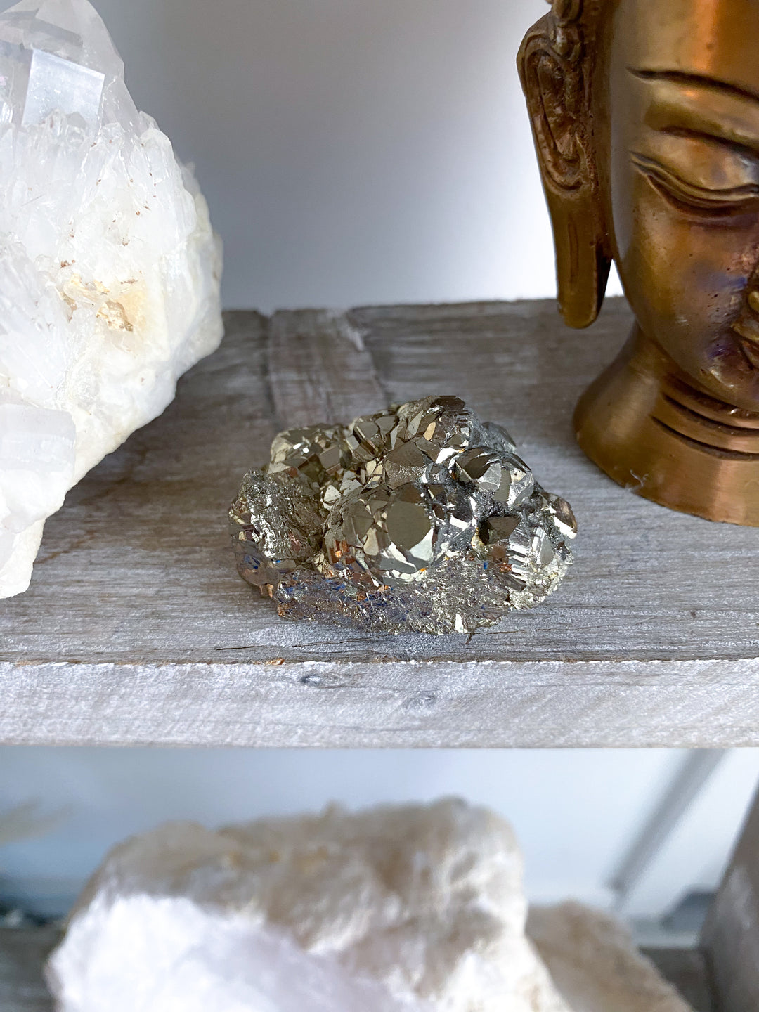 Wealth: Shiny, Unique Pyrite Cluster #1