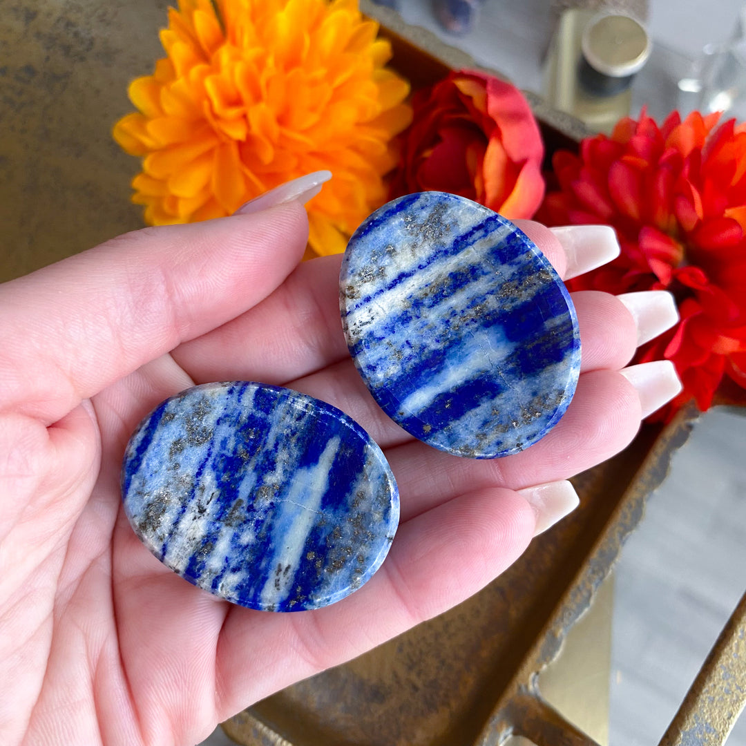 Lapis Lazuli Worry Stone