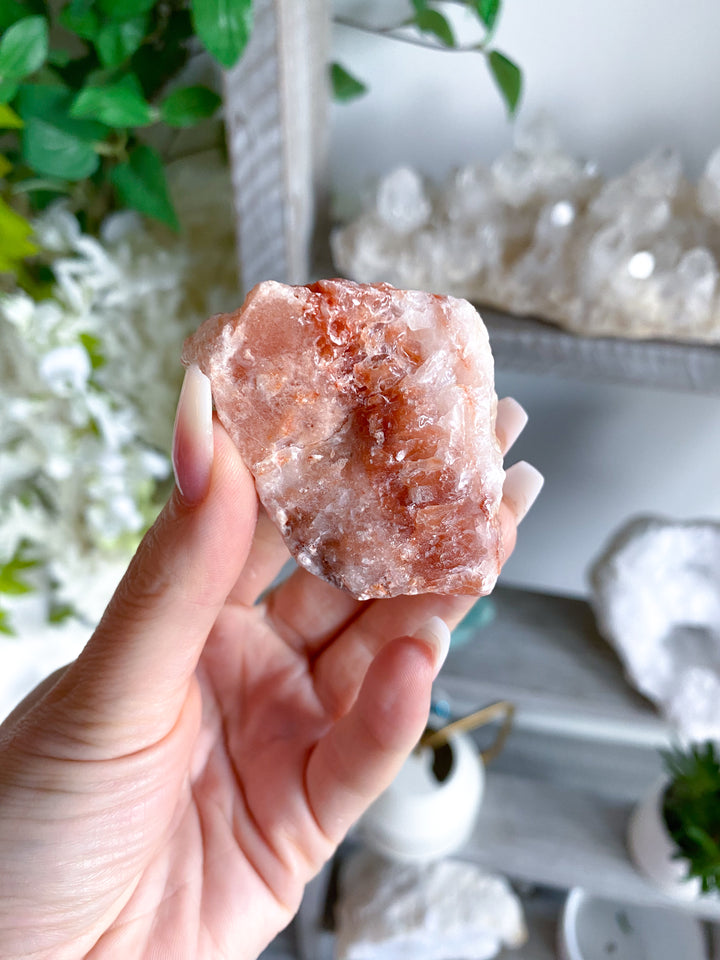 Raw Red Calcite Chunk